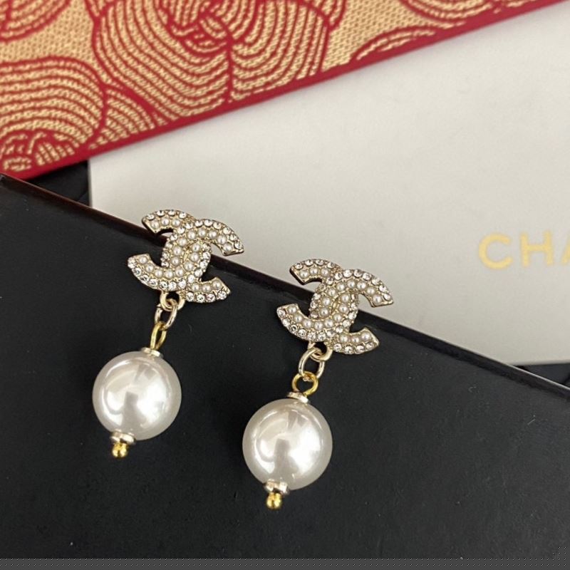 Ch*el earrings